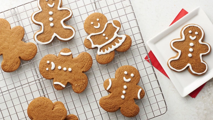 soft gingerbread cookies