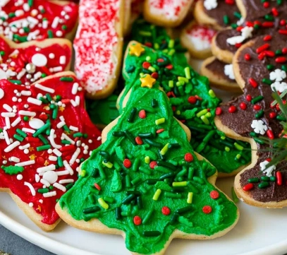 easy Christmas sugar cookies