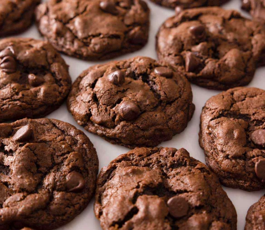 best double chocolate cookies
