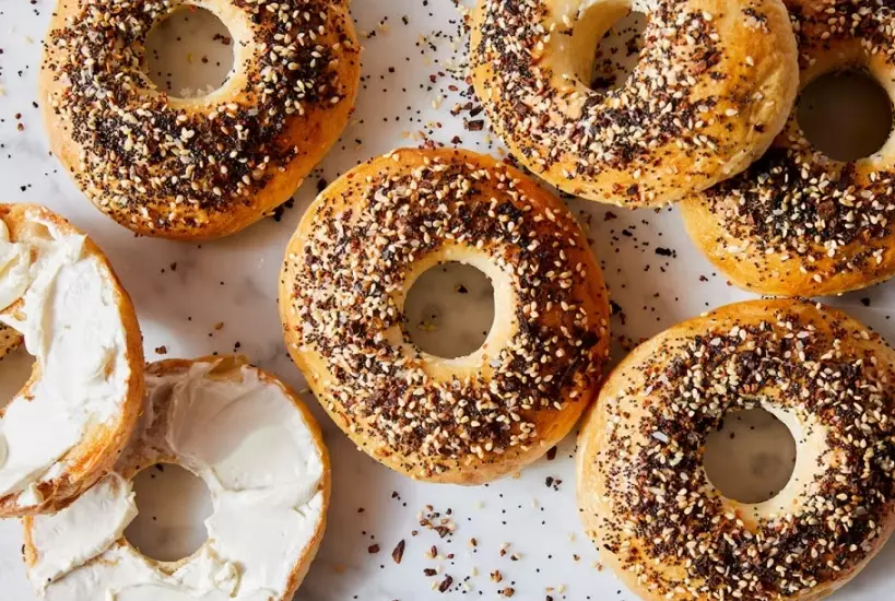 bagel dough recipe chewy