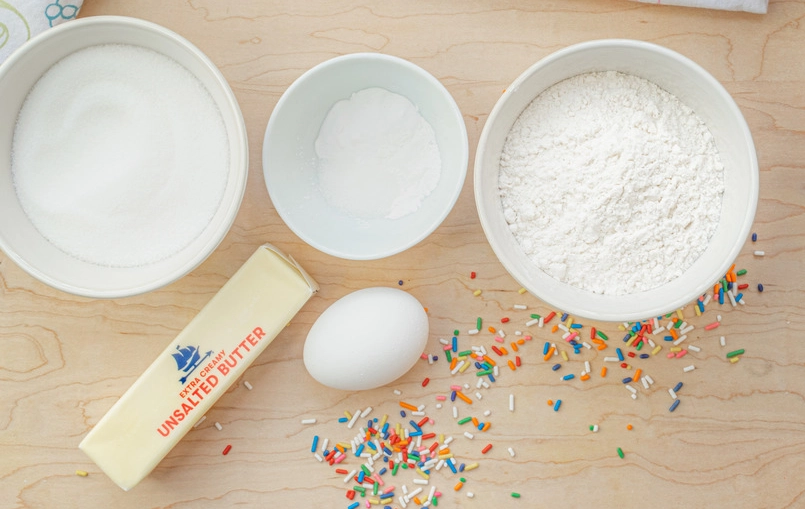 sugar cookie dough ingredients