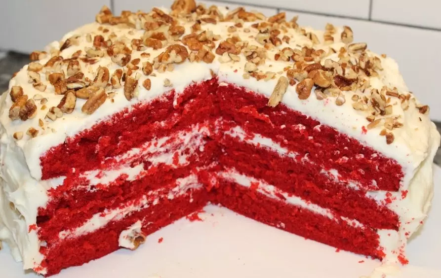 Red velvet cake recipe with oil
