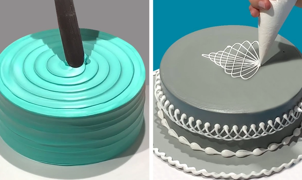 how to frost a cake