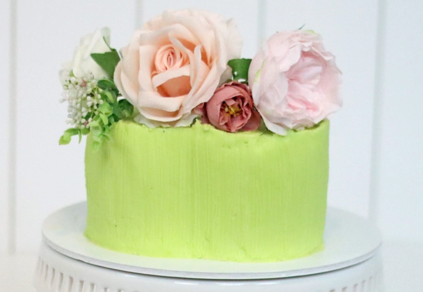 no-tools cake decorating