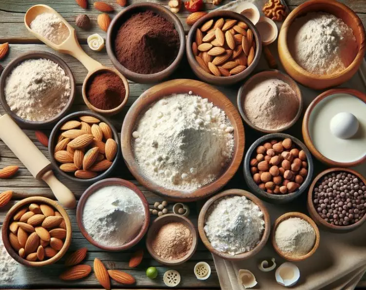 Gluten free baking ingredients