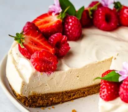 no-bake vegan chocolate pie