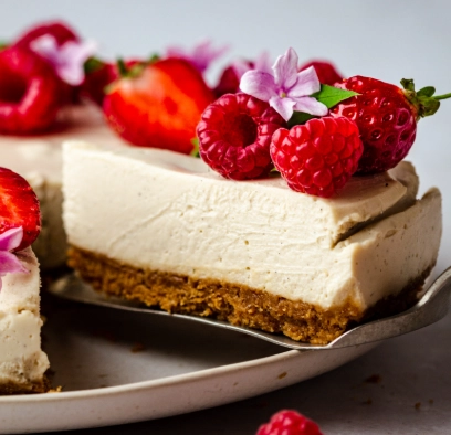 no-bake vegan chocolate pie