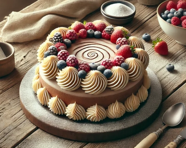 cake decorating without piping bag