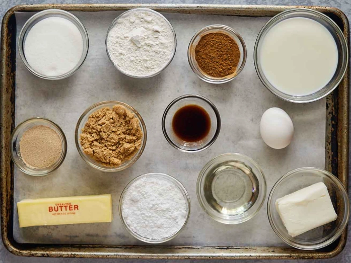 cinnamon rolls ingredients
