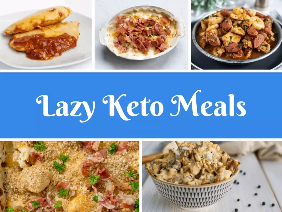 What is a lazy keto menu?