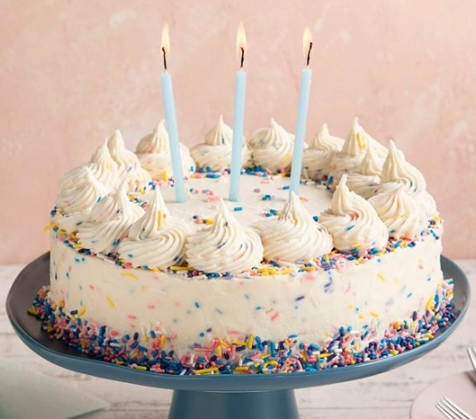 women's birthday cake decorating