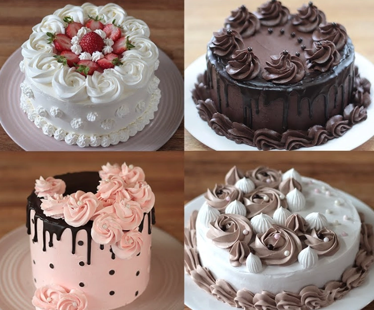 Simple cake decorating ideas at home
