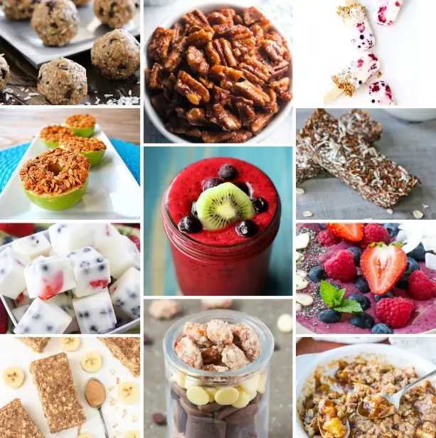 What are 100 healthy snacks?