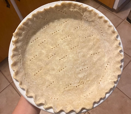 homemade pie crust
