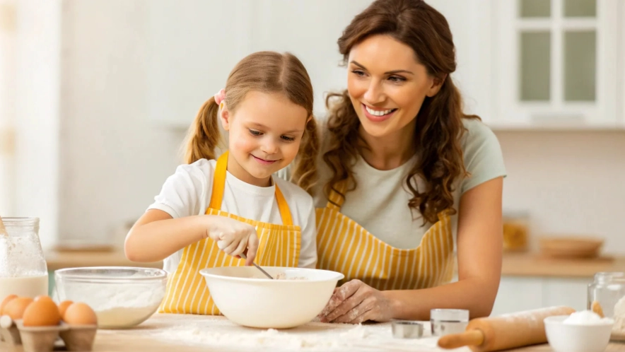 baking with toddlers