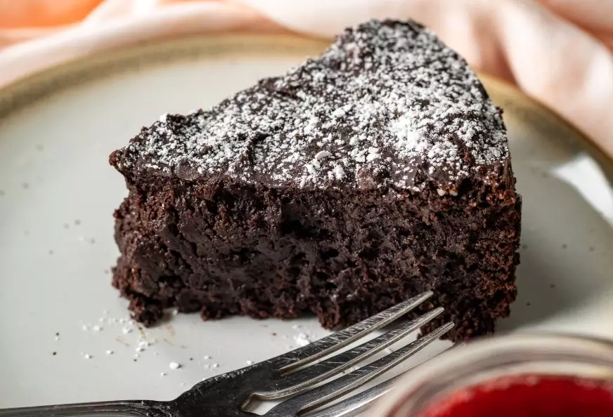 Flourless chocolate cake vegan