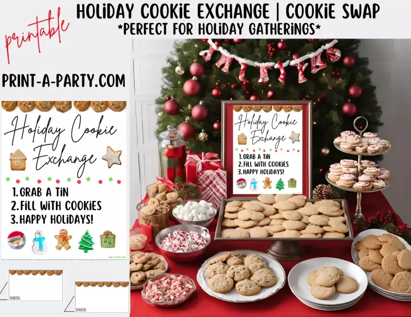 how to host a cookie swap