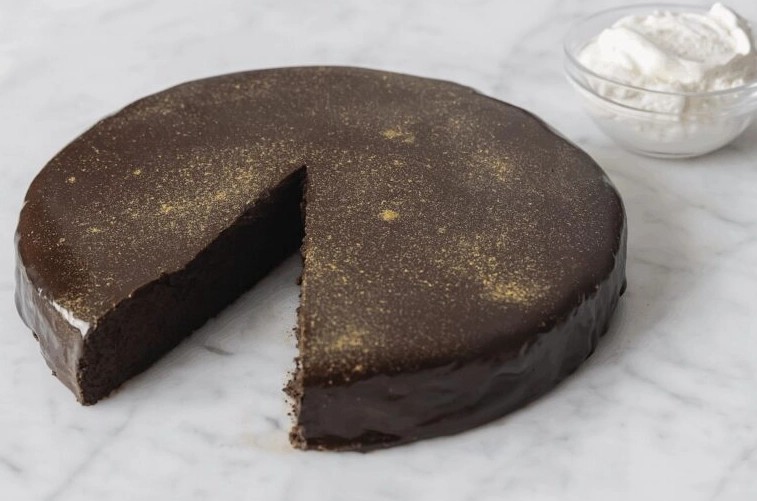 easy flourless chocolate cake