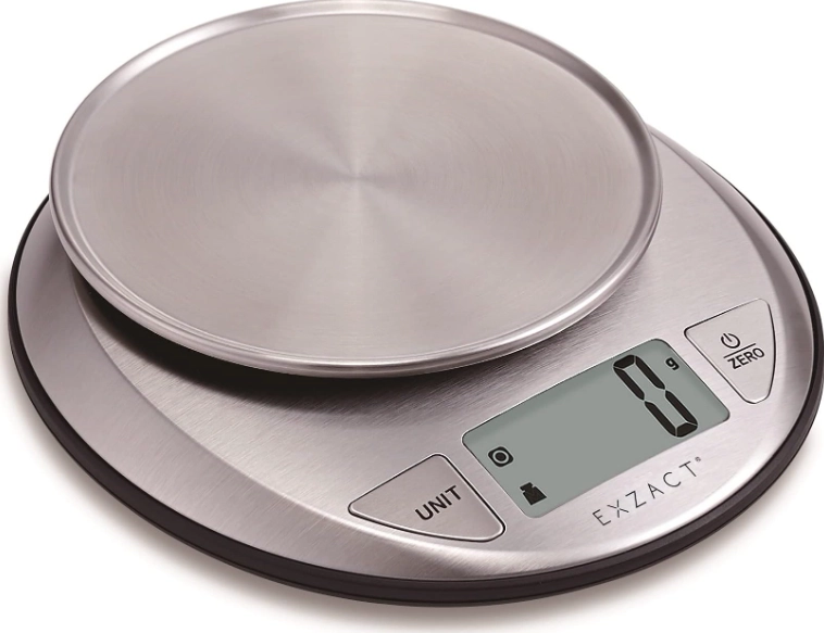 Digital kitchen scale for baking